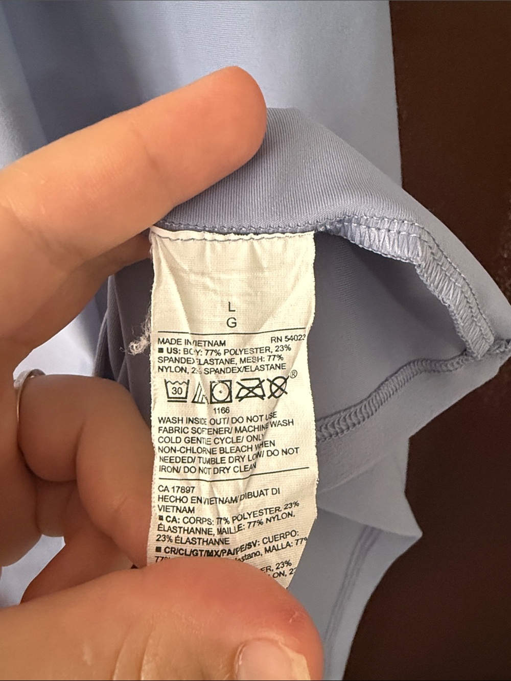 Old Navy Active Light Lavender/ blue Tennis dress - Picture 3 of 3